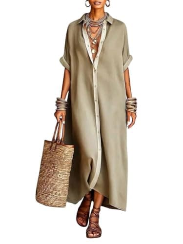 Button-Down Shirt Dress