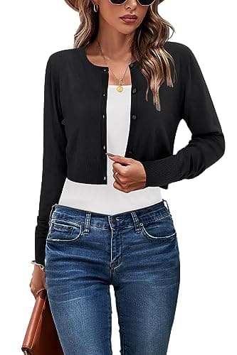 Cropped Bolero Cardigan
