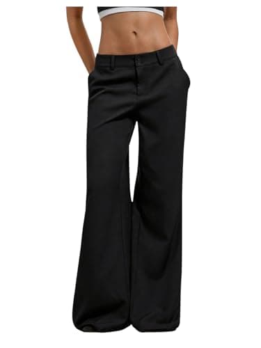 Wide Leg Dress Trousers