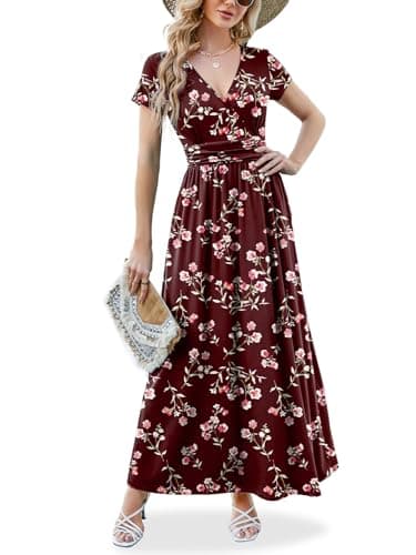 Wrap Maxi Dress